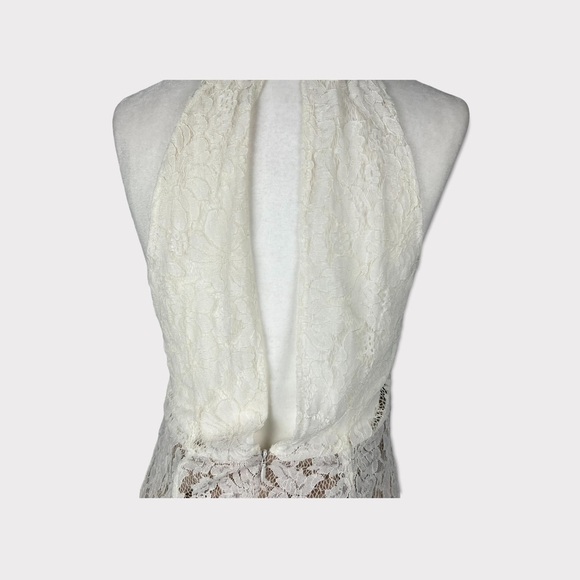 SANS SOUCI‎ LACE LINED SHEATH DRESS - Picture 5 of 9